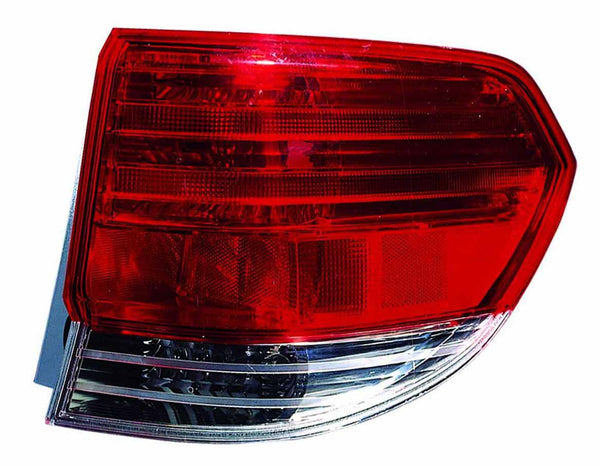 For Honda Odyssey 2008 09 2010 Tail Light Outer Passenger Side CAPA Certified 33501-SHJ-A51 HO2819134C