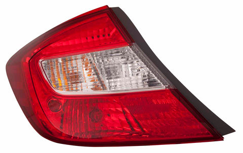 For Honda Civic Sedan 2012 Tail Light Driver Side 33550-TR0-A01 HO2800180