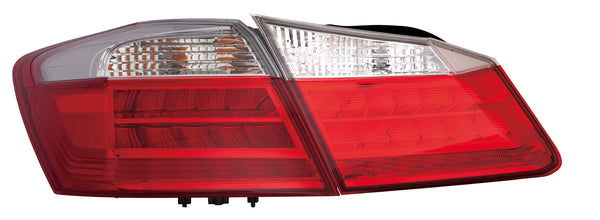 For Honda Accord Sedan 2013 14 2015 Tail Light & BL LED RED/ WHITE LENS SET  HO2811283