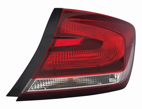 For Honda Civic Sedan 2013 2014 Tail Light Outer Passenger Side CAPA Certified 33500-TR0-A51 HO2805102C
