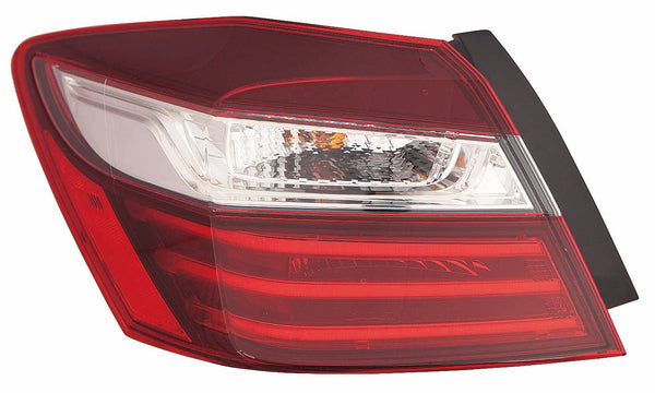 For Honda Accord Sedan 2016 Tail Light Outer Driver Side CAPA Certified 33550-T2A-A21 HO2804108C