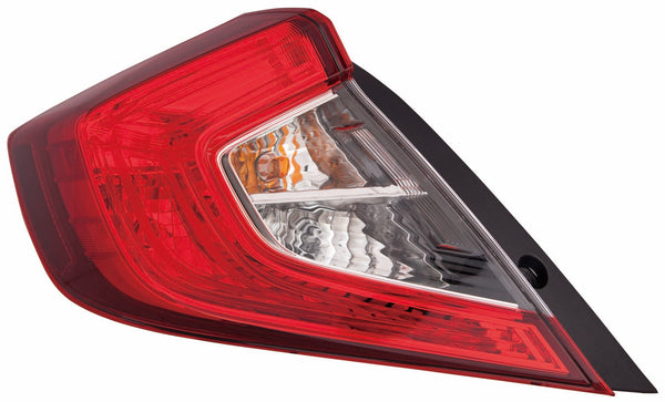 For Honda Civic Sedan 2016 17 18 19 2020 Tail Light Outer Driver Side CAPA Certified 33550-TBA-A01 HO2804110C