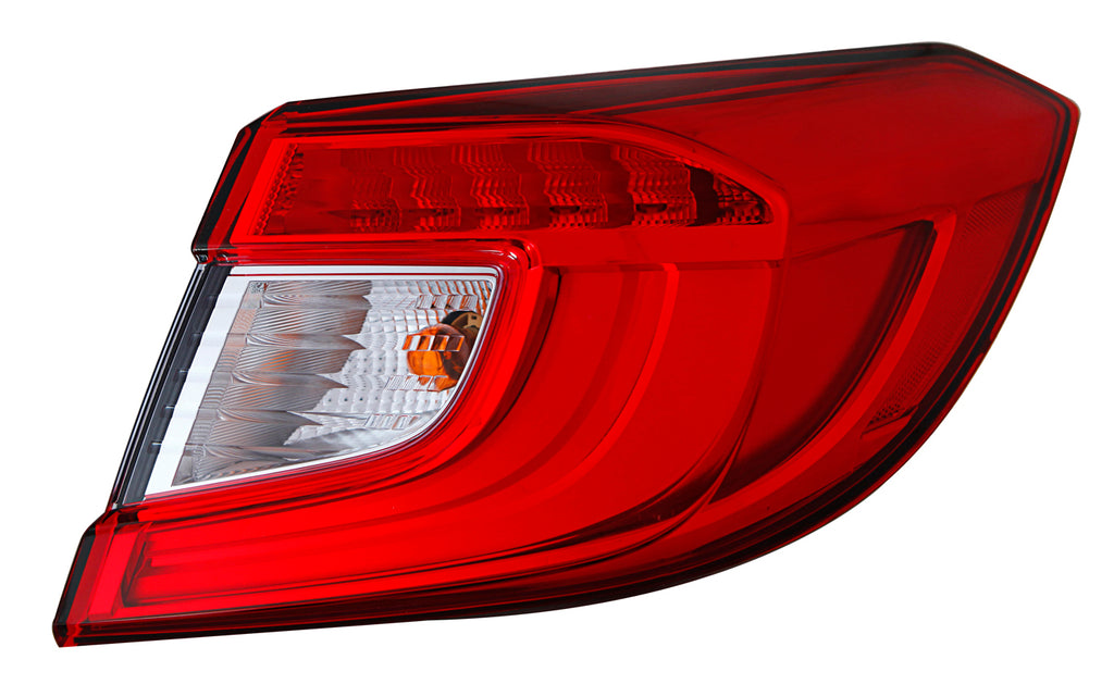 For Honda Accord Hybrid 2018 19 2020 Tail Light Outer Passenger Side CAPA Certified 33500-TVA-A51 HO2805121C