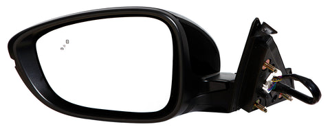 For Honda Accord Sedan/ Hybrid 2018 19 20 21 2022 Power Heated Mirror w/ SIGNAL Lamp & Blind Detect EX-L Driver Side (Paint-to-Match) 76258-TVA-A42+76251-TVA-A31ZJ HO1320330