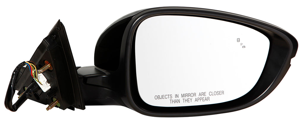 For Honda Accord Sedan/ Hybrid 2018 19 20 21 2022 Power Heated Mirror w/ SIGNAL Lamp & Blind Detect EX-L Passenger Side (Paint-to-Match) 76208-TVA-A42+76201-TVA-A31ZJ HO1321330
