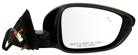 For Honda Accord Sedan/ Hybrid 2018 19 20 21 2022 Power Heated Mirror w/ SIGNAL Lamp & Blind Detect EX-L Passenger Side (Paint-to-Match) 76208-TVA-A42+76201-TVA-A31ZJ HO1321330