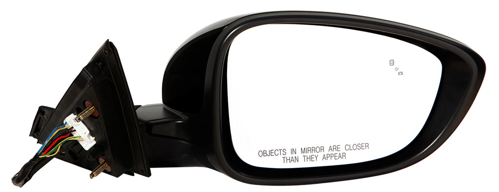 For Honda Accord Sedan/ Hybrid 2018 19 20 21 2022 Power Heated Mirror w/ Blind Detect EX/ Sport 2.0 Turbo Engine Passenger Side (Paint-to-Match) 76208-TVA-A22+76201-TVA-A01ZJ HO1321329