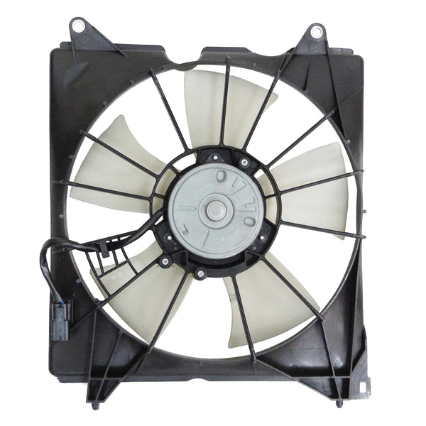 For Honda Accord 4CYL Sedan/ Coupe(EX/ EX-L/ Touring) 2013 14 15 2016(DENSO) Radiator A/C Fan Driver Side M:19030-5G0-A01+B:19020-RL8-A01+S:19015-5A2-A01 HO3115162