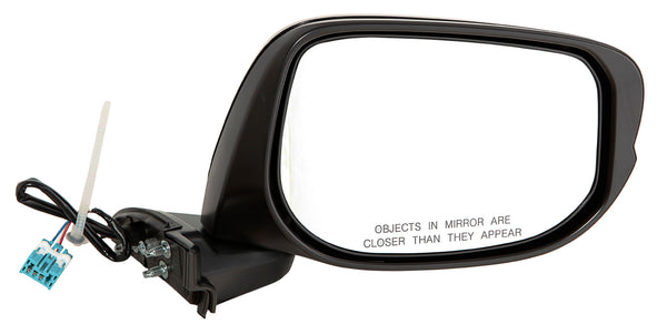 For Honda Fit 2009 10 11 12 2013/ Fit EV 2013 Power Non-Heated Mirror+Cover Passenger Side (Textured) FCP 76208-TK6-A01+76201-TF0-E01 HO1321246