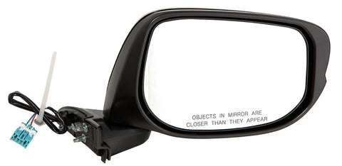 For Honda Fit 2009 10 11 12 2013/ Fit EV 2013 Power Non-Heated Mirror+Cover Passenger Side (Textured) FCP 76208-TK6-A01+76201-TF0-E01 HO1321246