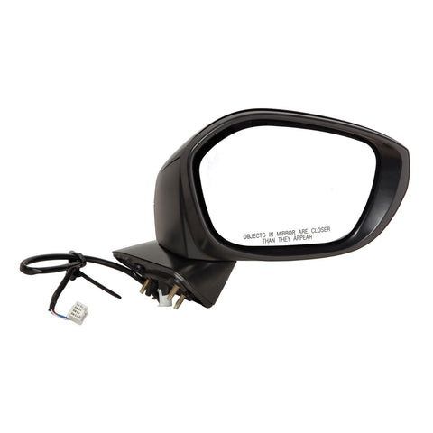 For Honda CIVIC Sedan/ HB 2022 2023 Mirror Manual-FLDING Power Non-Heated w/o Signal w/o Blind Detect LX/ Sport CRYSTAL BLACK Passenger Side(Paint-to-Match) 76208-T20-A01 +혻76201-T20-A01ZD HO1321350