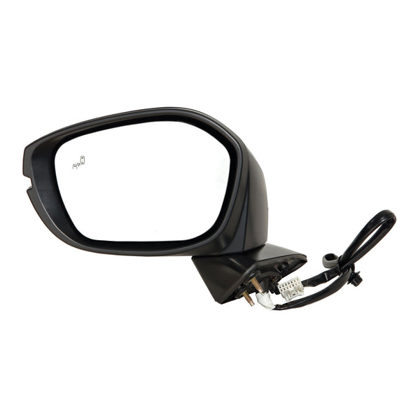 For Honda CIVIC Sedan/ HB 2022-2023 Mirror Manual-FLDING Power Heated w/ Signal w/ Blind Detect Touring/ Sport Touring CRYSTAL BLACK Driver Side(Paint-to-Match) 76258-T20-A31 +혻76251-T20-A31ZF HO1320352