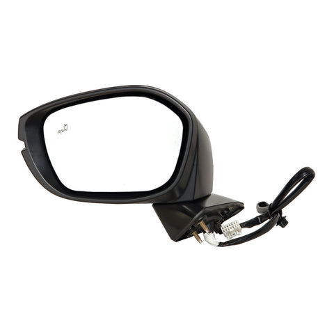 For Honda CIVIC Sedan/ HB 2022-2023 Mirror Manual-FLDING Power Heated w/ Signal w/ Blind Detect Touring/ Sport Touring CRYSTAL BLACK Driver Side(Paint-to-Match) 76258-T20-A31 +혻76251-T20-A31ZF HO1320352