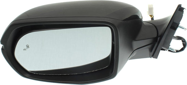 For Honda CR-V EX/ EX-L/ BLACK/ Touring 2017-2022/ Hybrid EX/ EX-L/ Touring 2020-2022 Power Heated w/ Signal w/ BSD Mirror NA Built Driver Side(Paint-to-Match) 76258-TLA-A32+76251T1WA01ZF HO1320318