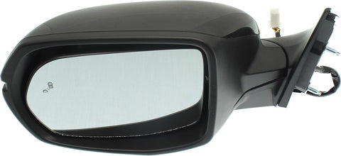 For Honda CR-V EX/ EX-L/ BLACK/ Touring 2017-2022/ Hybrid EX/ EX-L/ Touring 2020-2022 Power Heated w/ Signal w/ BSD Mirror NA Built Driver Side(Paint-to-Match) 76258-TLA-A32+76251T1WA01ZF HO1320318