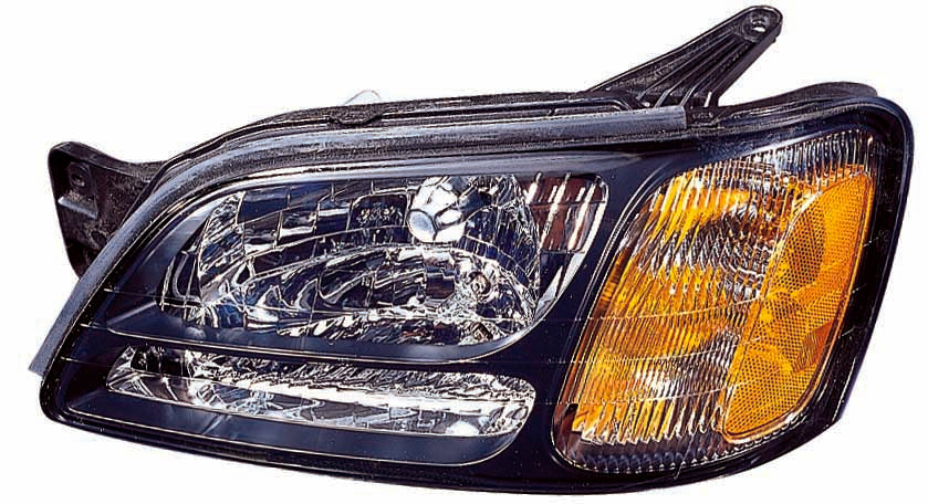 For Subaru Legacy/ Outback 2000 01 02 03 2004/ BJA 2003 04 05 2006 Headlight Assembly(BJA 2003 04 05 2006 BASE/ 2004 05 2006 Turbo) Driver Side CAPA Certified 84001AE15A SU2502105C