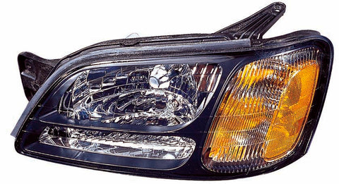 For Subaru Legacy/ Outback 2000 01 02 03 2004/ BJA 2003 04 05 2006 Headlight Assembly(BJA 2003 04 05 2006 BASE/ 2004 05 2006 Turbo) Driver Side CAPA Certified 84001AE15A SU2502105C