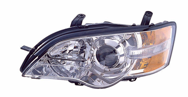 For Subaru Legacy/ Outback 2006 2007 Headlight Chrome Driver Side CAPA Certified 84001AG43C SU2502123C