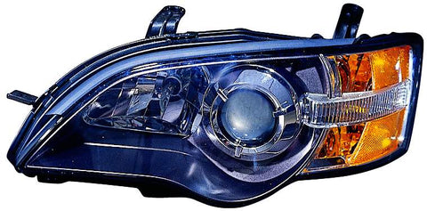 For Subaru Legacy 2005 Headlight Black Driver Side 84001AG11B SU2502116