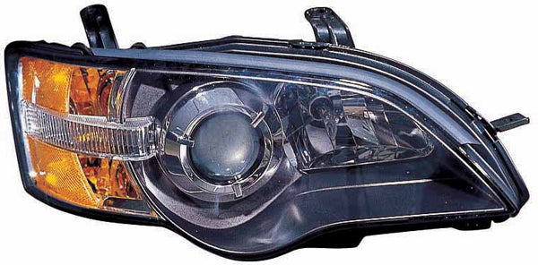For Subaru Legacy 2005 Headlight Black Passenger Side CAPA Certified 84001AG10B SU2503116C
