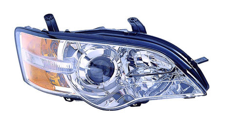 For Subaru Legacy/ Outback 2006 2007 Headlight Chrome Passenger Side 84001AG42C SU2503123