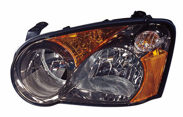 For Subaru Impreza/ Outback 2005 Headlight w/o HID Black Driver Side CAPA Certified 84001FE570 SU2502120C