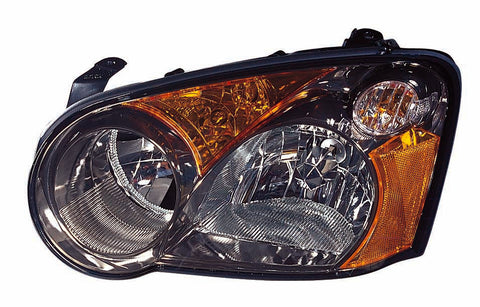 For Subaru Impreza/ Outback 2005 Headlight w/o HID Black Driver Side CAPA Certified 84001FE570 SU2502120C
