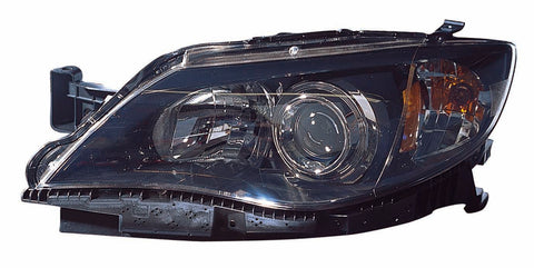For Subaru Impreza/ WRX 2008 09 10 2011 Headlight Black(2008 2.5i/ 2009 2.5i/ 2.5i Premium) Driver Side CAPA Certified 84001FG251 SU2502125C