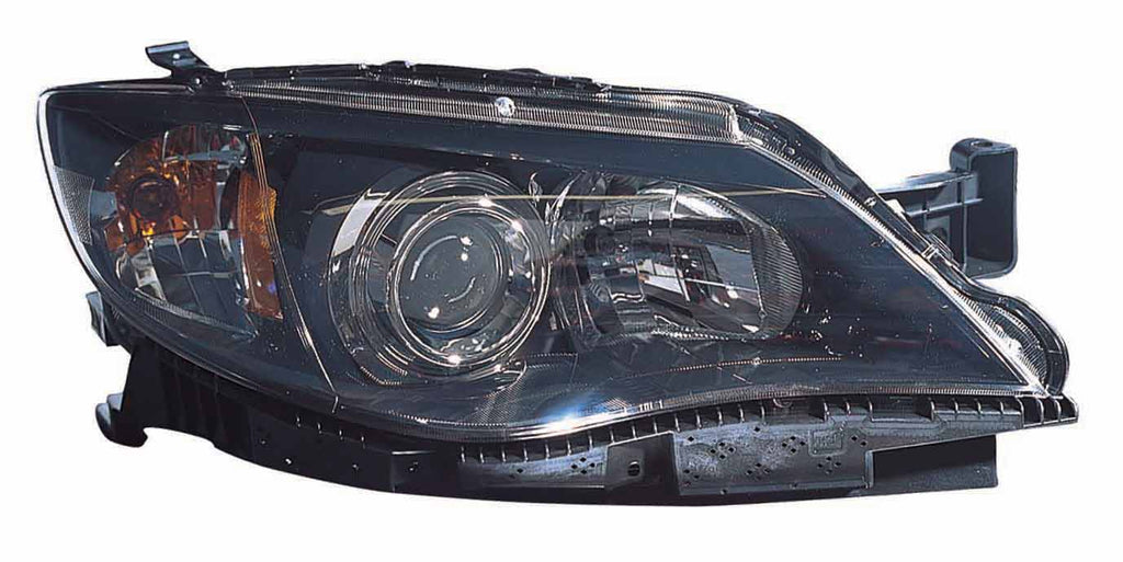 For Subaru Impreza/ WRX 2008 09 10 2011 Headlight Black(2008 2.5i/ 2009 2.5i/ 2.5i Premium) Passenger Side CAPA Certified 84001FG241 SU2503125C