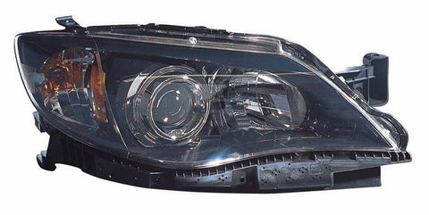 For Subaru Impreza/ WRX 2008 09 10 2011 Headlight Black(2008 2.5i/ 2009 2.5i/ 2.5i Premium) Passenger Side 84001FG241 SU2503125