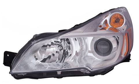For Subaru Outback 2013 2014 Headlight w/o Black Bezel Driver Side CAPA Certified 84001AJ21B SU2502143C