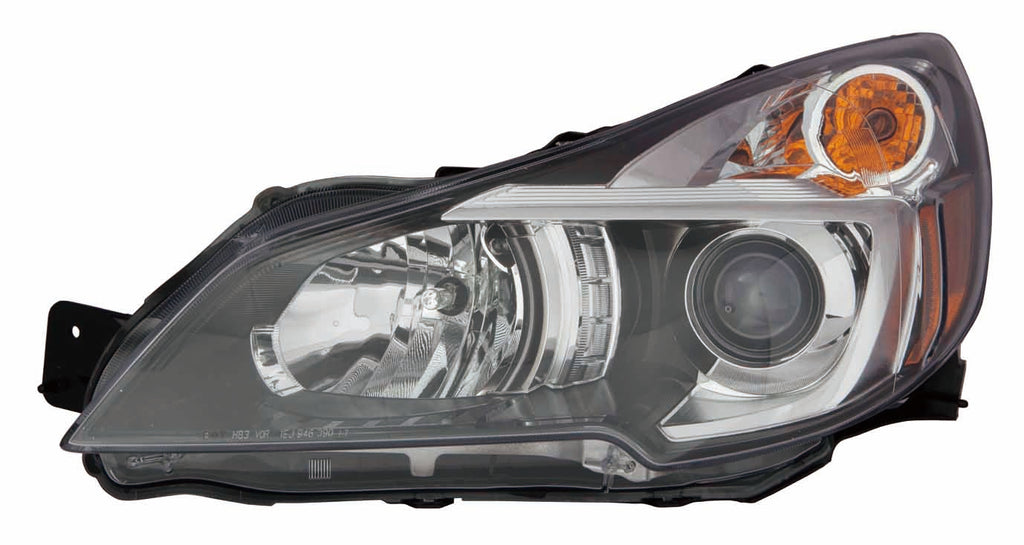 For Subaru Legacy/ Outback 2013 2014 Headlight w/ Black Bezel Driver Side CAPA Certified 84001AJ23B SU2502141C
