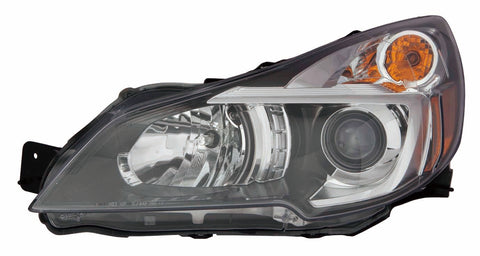 For Subaru Legacy/ Outback 2013 2014 Headlight w/ Black Bezel Driver Side CAPA Certified 84001AJ23B SU2502141C