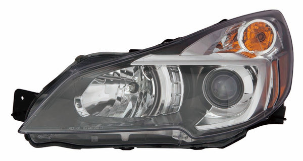 For Subaru Legacy/ Outback 2013 2014 Headlight w/ Black Bezel Driver Side 84001AJ23B SU2502141