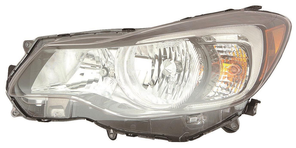 For Subaru Impreza Sedan/ Wagon 2015 2016 Headlight Halogen Black Driver Side CAPA Certified 84001FJ330 SU2502155C