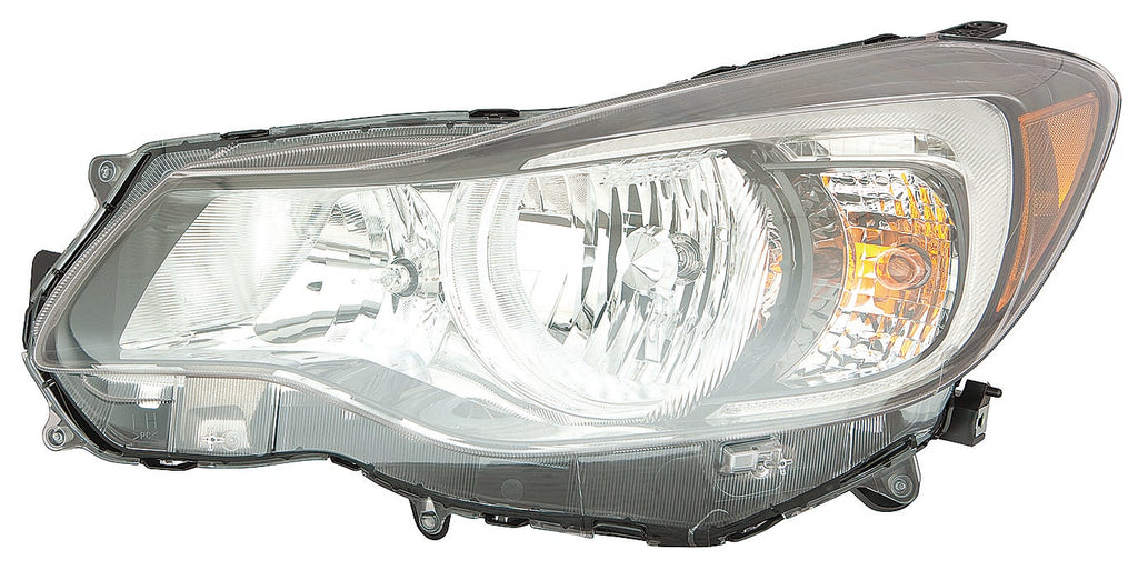 For Subaru Impreza Sedan/ Wagon 2015 2016 Headlight Halogen Black Driver Side 84001FJ330 SU2502155