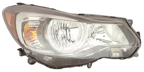 For Subaru Impreza Sedan/ Wagon 2015 2016 Headlight Halogen Black Passenger Side CAPA Certified 84001FJ320 SU2503155C