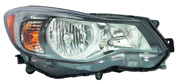 For Subaru Impreza Sedan/ Wagon 14/ X-V Crosstrek/ Hybrid 9/ 13/ 2014 2015 Headlight Halogen Passenger Side CAPA Certified 84001FJ081 SU2503154C