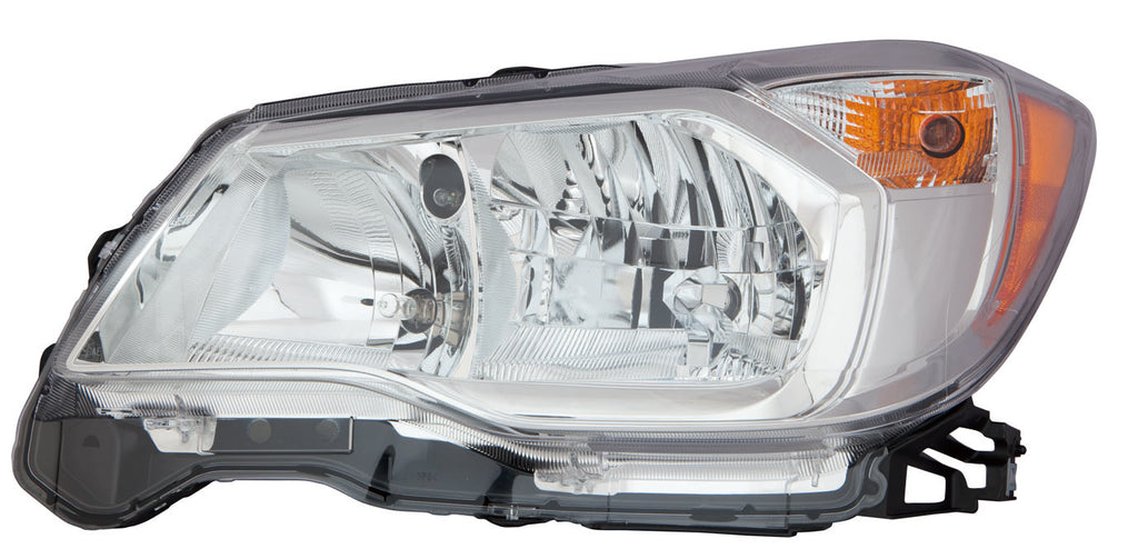 For Subaru Forester 2014 15 2016 Headlight Halogen 2.5L Chrome Bezel Driver Side 84001SG091 SU2502145