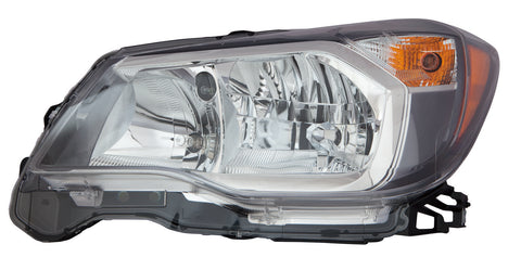 For Subaru Forester 2014 15 2016 Headlight 2.0L Halogen Gray Bezel Driver Side 84001SG111 SU2502146