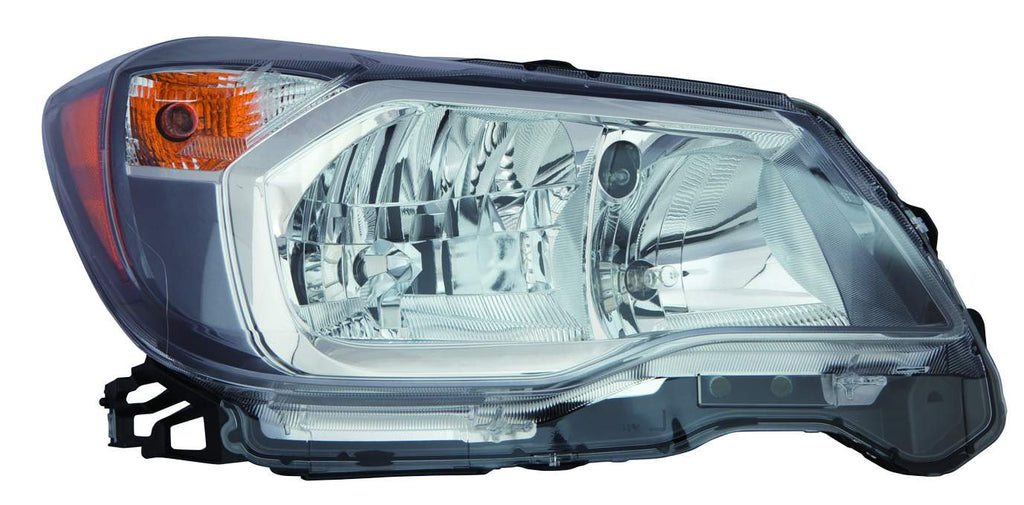 For Subaru Forester 2014 15 2016 Headlight 2.0L Halogen Gray Bezel Passenger Side CAPA Certified 84001SG101 SU2503146C