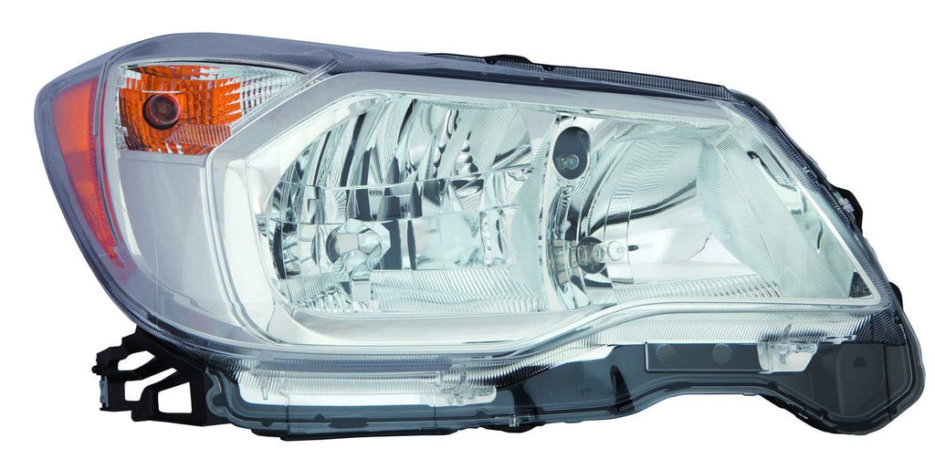 For Subaru Forester 2014 15 2016 Headlight Halogen 2.5L Chrome Bezel Passenger Side 84001SG081 SU2503145