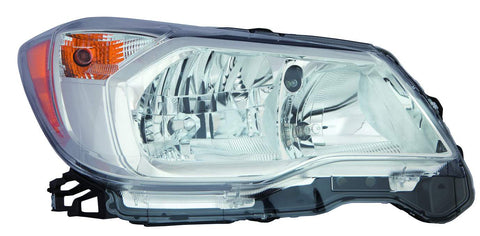 For Subaru Forester 2014 15 2016 Headlight Halogen 2.5L Chrome Bezel Passenger Side 84001SG081 SU2503145