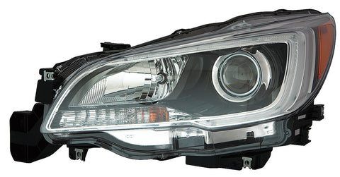For Subaru Legacy/ Outback 2015 16 2017 Headlight Black Driver Side 84001AL03A SU2502149