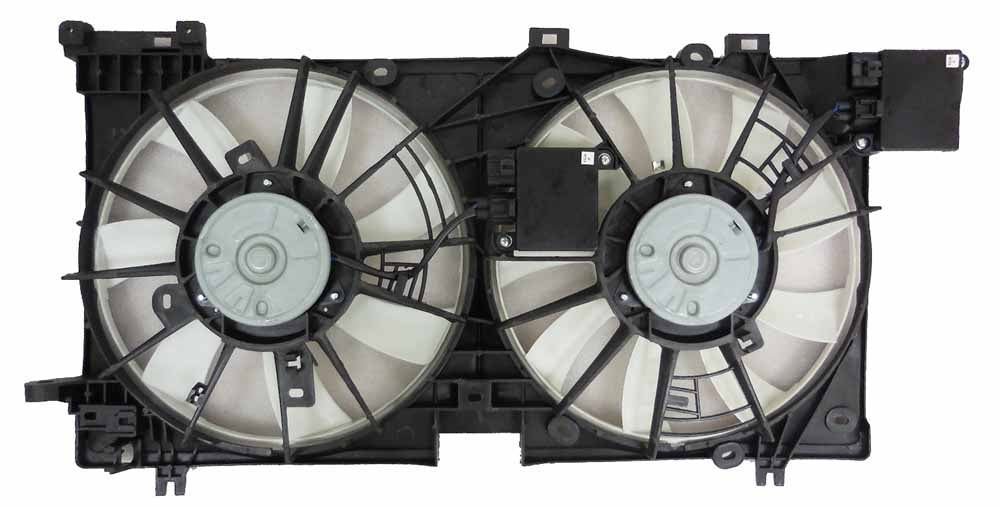 For Subaru Outback/ Legacy 3.6L Engine 2015 16 17 2018 Radiator Fan w/ CONTROLMODULE X2 M:45131AL00A+B:45121AL01A/ 45121AL00A+S:45122AL02A SU3115136