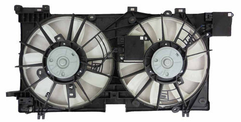 For Subaru Outback/ Legacy 3.6L Engine 2015 16 17 2018 Radiator Fan w/ CONTROLMODULE X2 M:45131AL00A+B:45121AL01A/ 45121AL00A+S:45122AL02A SU3115136