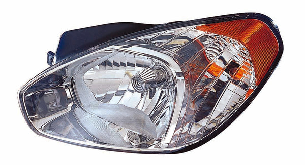 For Hyundai Accent Sedan 2006 Headlight Driver Side CAPA Certified 92101-1E010 HY2502137C
