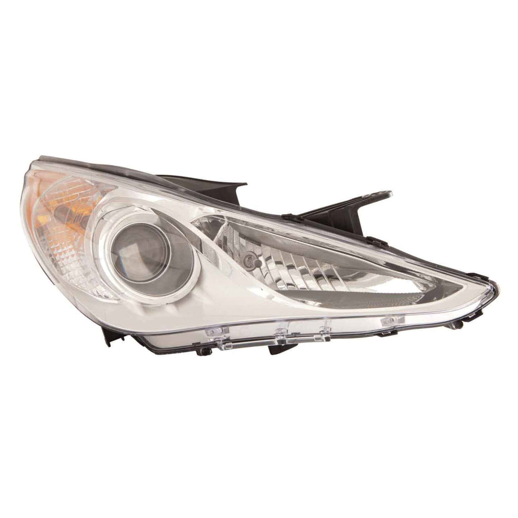 For Hyundai Sonata 2011 12 13 2014 Headlight 1(WHITE Bezel) Passenger Side 92102-3Q000 HY2503159