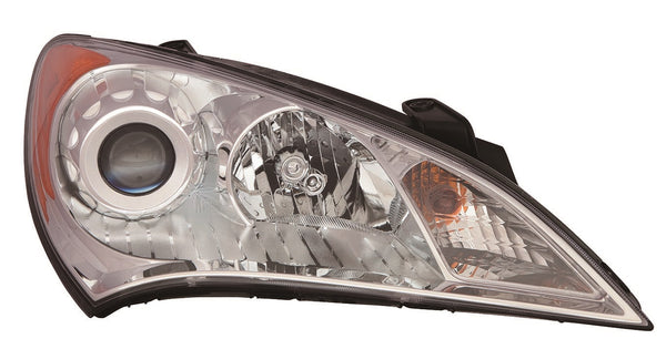 For Hyundai Genesis Coupe 2010 11 2012 Headlight Halogen Passenger Side CAPA Certified 92102-2M050 HY2503154C