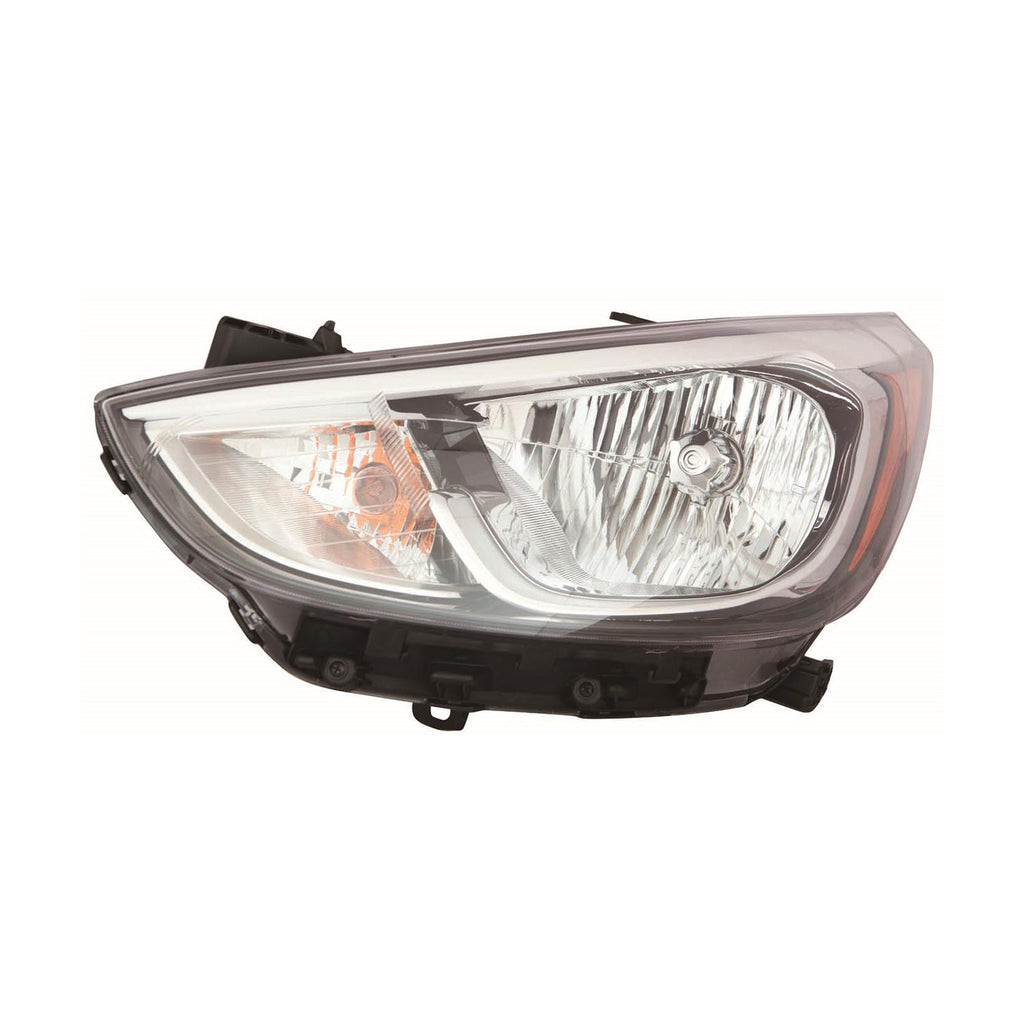 For Hyundai Accent SEDAN/HATCHBACK 2015 16 2017 Headlight Assembly Halo Type Left CAPA 92101-1R710 HY2502192C